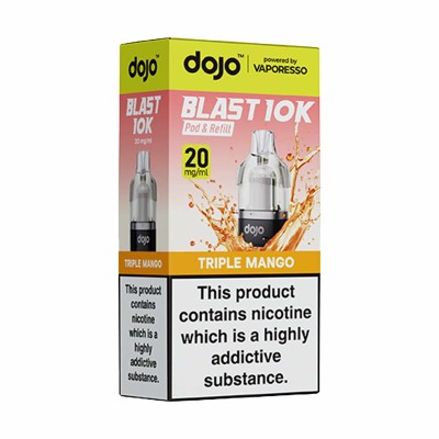 Vaporesso Dojo Blast 10K Pods refill - Triple Mango